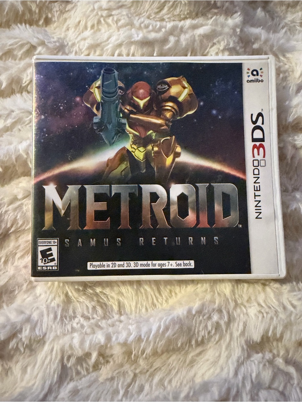 Nintendo Metroid: Samus Returns – Gold and Black Cover (3DS)